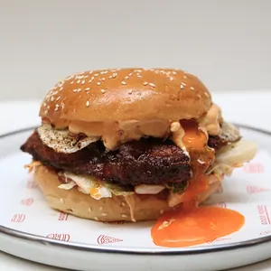 MG Goreng Chicken Burger — My Goodness Melbourne CBD