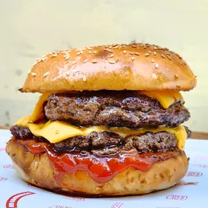 MG Double Double Beef Burger — My Goodness Melbourne CBD