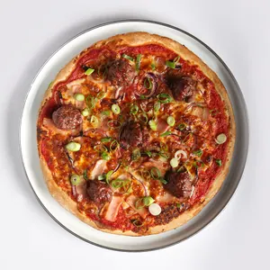Meatball Pizza — My Goodness