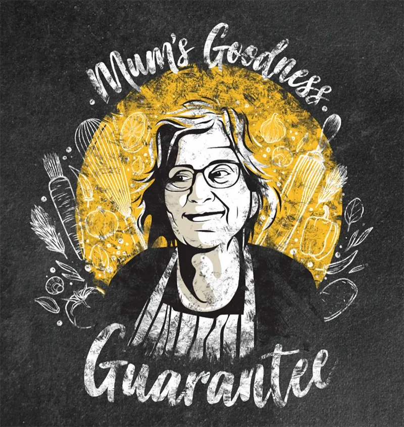 Margaret, our chef's mum, whose cooking inspired My Goodness