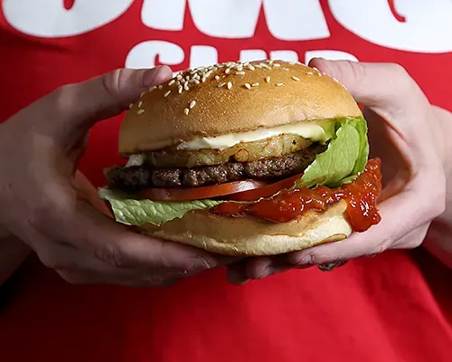 My Goodness pizzas and burgers packed for delivery across Melbourne